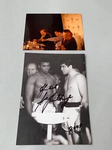 KARL MILDENBERGER († 2018) Europameister Boxen  signed Foto 12,5x17 + Ali-Foto - Picture 1 of 1