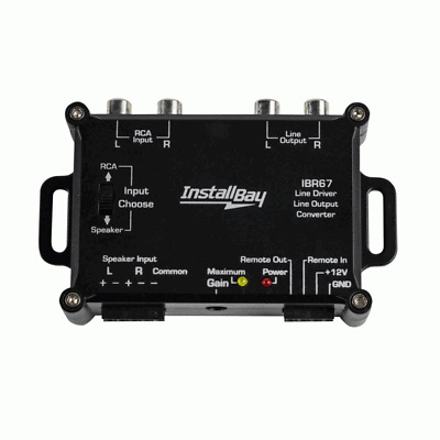 InstallBay IBR67 2CH Line Converter Driver/Line Output Accessory - Polybag Pack • 21.12€
