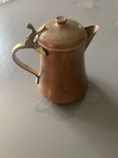 Hammered copper coffee