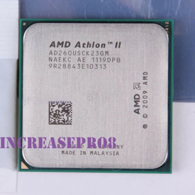 AMD Athlon II X2 260u Processor 1.8 GHz AD260USCK23GM Socket AM3 CPU 25W 533 MHz - Image 1 of 4