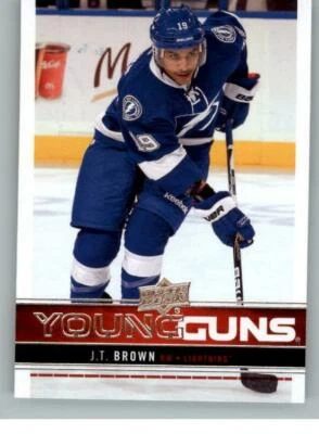 2012-13 Upper Deck #246 J.T. Brown Young Guns RC (ref 130490) - Image 1 of 2