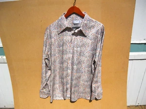 Vintage 70er Lucien Piccard Herren Button Down Hemd Gr. XL - Bild 1 von 7