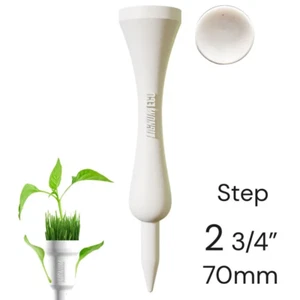 Lignum Next Step White Golf Tees (3 SIZES AVAILABLE)