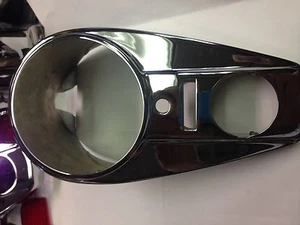 Chrome Dash Harley Modified 1947-61 Panhead conversion for 2002-2014 Single Tank - Picture 1 of 12