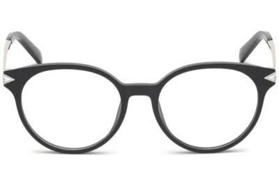 Marco óptico de plástico redondo negro Swarovski SK 5313 001 50-17-140 RX Foto 1 de 4