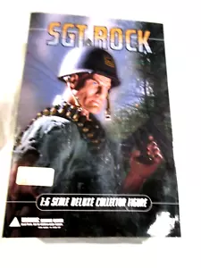 Figura de acción DC Direct Sgt Rock en caja original - Imagen 1 de 7