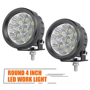 2x 3.5" 180 W LED Round Driving Spot Lights Work Headlight Pods 4WD UTV Off Road - Bild 1 von 15