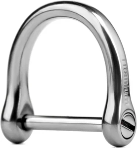 Titanium Car Key Rings,Heavy Duty D Ring Keychain Ring Keyring Keyfob Key Holder - Picture 1 of 12