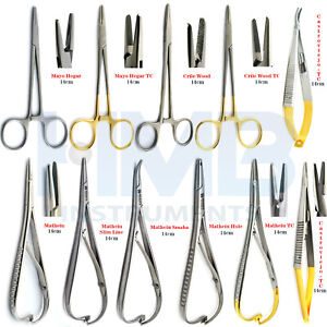 New Surgical Needle Holder Dental Clamp Forceps Suturing Orthodontic Driver CE