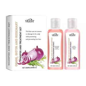 Zwiebel Biotin und Rosmarin Shampoo & Behandlungen Set für stärkere Dicke ☪ - Bild 1 von 8