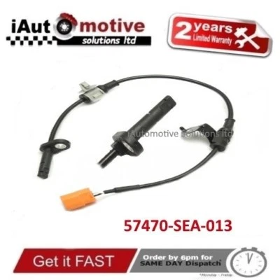 Honda Accord Sensore ABS Posteriore Destro Ruota Speed 2003-2008 57470-SEA-013 - Immagine 1 di 4