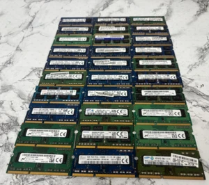 ⭐️⭐️⭐️⭐️⭐️MIXED Lot Of 30 Laptop Ram Memory Board 4GB PC3L PC3 - Picture 1 of 5