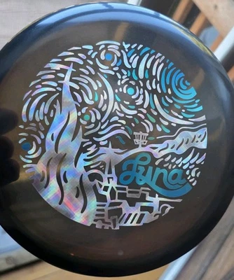 Discraft LUNA Z Metallic Midnight Paul Mcbeth Starry Night 170-172g Teal/Pixel!! - Image 1 of 4