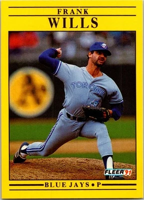 1991 Fleer #191b Frank Wills - Image 1 of 2