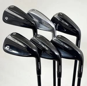 TaylorMade P790 Phantom Black 5-PW Irons KBS TGI 80 (2019) Stiff Great Condition - Picture 1 of 6