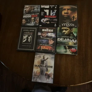 Denzel Washington Seven Film DVD Lot - Picture 1 of 6