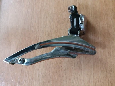 Vintage Suntour XC pro triple braze -on  Front Derailleur - Image 1 of 4