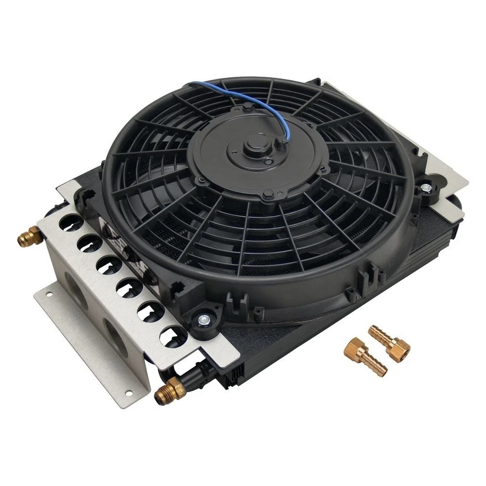 For Chevy C20 1975-1983 Derale Performance Inlets Electra-Cool Remote Cooler Foto 1 de 3