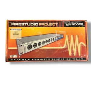 PreSonus FireStudio Project 10x10 FireWire Audio Interface – 8 XMAX Preamps - Picture 1 of 7