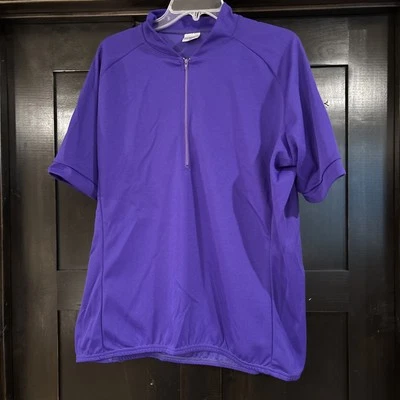 In Motion Men’s Size XL Purple Bike Shirt - Image 1 of 4