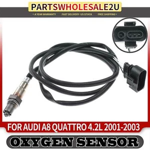Downstream Right RH O2 Oxygen Sensor for Audi A8 Quattro V8 4.2L 2000 2002 2003 - Picture 1 of 8