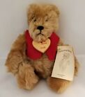 BEARLING BEARS Gladwin T. Bear Handmade 11" Jointed Stuffed Bear Vintage 1983