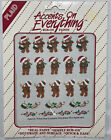 Vintage Plaid Accents on Everything Christmas Decals Teddy Bears on Parade