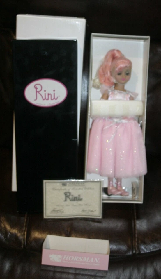 Rini Sugar Plum Fairy Horsman 14" Vinyl Doll NRFB Articulated Posable 100 Made