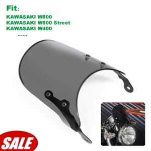 For KAWASAKI W800 W400 BJ Estrella 250 ER-5 Front Wind Shield Screen Protector - Picture 1 of 24