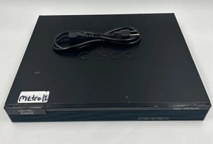 Cisco 1921/K9 V05 Gigabit Integrated Service Router w/ VWIC3-2MFT-T1/E1 - Picture 1 of 6