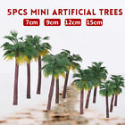 Layout Rainforest Plastic Palm Tree Scenery Model Artificial Palm Trees UK