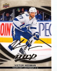 2023-24 Upper Deck MVP Gold Script #104 Victor Hedman - Imagen 1 de 2