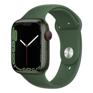 Apple Watch Series 7 45mm (GPS + Cellular) Green Aluminium Case w/ Clover Sport