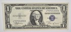 1935-b Silver Certificate $1 Blue Seal - Uncirculated Us Paper Money *0910