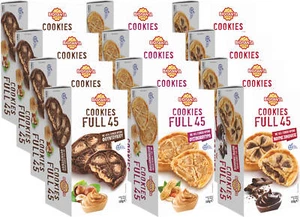 Cookies gefüllte Kekse Probierset 3 verschiedene Sorten 45% Creme 1800g aus GR - Bild 1 von 4