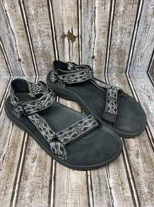 Men's Teva Size 9 Sandals 6584 Water Hiking Athletic Shoes Hook Loop Closure - Picture 1 of 6