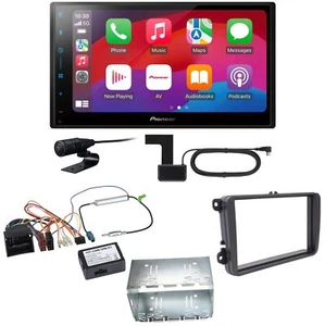 Pioneer SPH-DA77DAB CarPlay Android Auto DAB+ Einbauset für T6 Sharan 2 Beetle - Bild 1 von 1