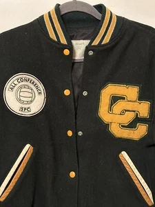 Chaqueta Varsity Letterman Años 80’s Conferencia Mujer’s L Neff EE. UU. De Colección - Imagen 1 de 5