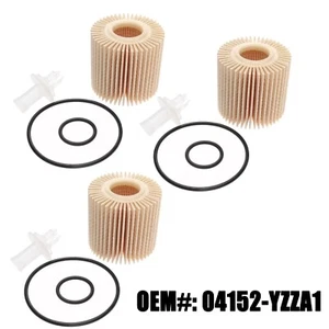 SET OF 3 OIL FILTER 04152-YZZA1 FOR TOYOTA Camry RAV4 LEXUS SCION - Picture 1 of 8