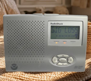 Vintage RadioShack 12-261 NOAA SAME Wetterradio mit Alarm Wecker funktioniert Prepper - Bild 1 von 13