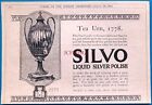 Reckitt & Sons Ltd SILVO Liquid Silver Polish Advert - 1923 (Tea Urn 1778) Print