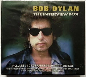 Bob Dylan Interview Box 3 CDs New Sealed 0823564604824 BSCD6028 Collectors - Picture 1 of 7