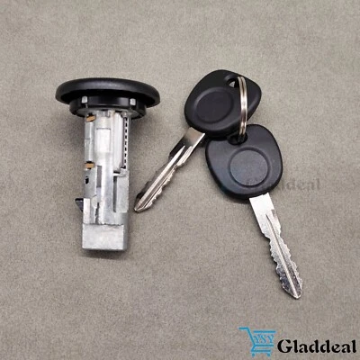 Interruptor de cilindro de bloqueo de encendido con 2 llaves para Chevy Silverado GMC Sierra 2001-2007 Foto 1 de 4