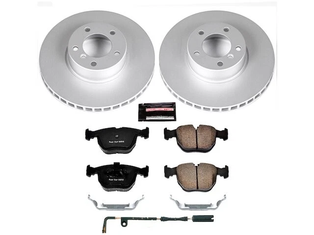 Kit de pastillas de freno delanteras y rotor para BMW 530i 2002 2001-2003 DJ794JJ Foto 1 de 1