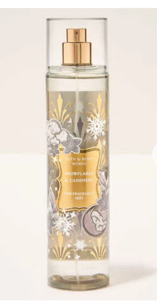 Bath & Body Works Snowflakes & Cashmere Fine Fragrance Mist 236ml / 8oz - image 1 of 1