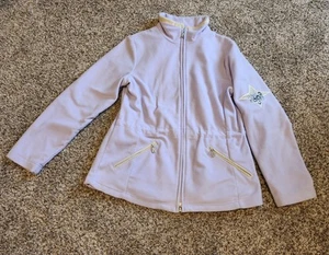 Bogner Goan Thylmann Luxury Women's Large Purple Zip Fleece Huskies Embroidery - Picture 1 of 11