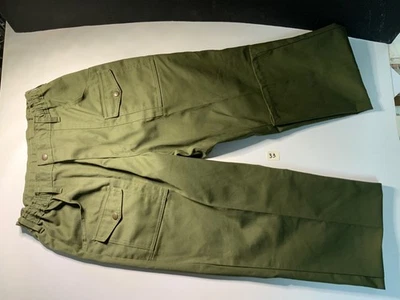 Vintage Boy Scouts of America (BSA) Uniform Cargo Pants size 33 (previous worn) - Image 1 of 4