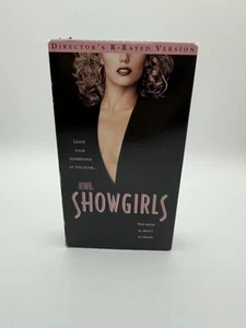 Showgirls VHS Directors R Rated Version MGM Elizabeth Berkley 1995 Blockbuster - Picture 1 of 5