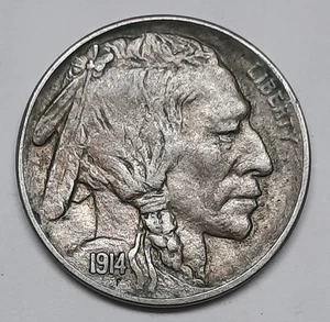 1914-D Buffalo Nickel--XF--BEAUTIFUL Coin! - Picture 1 of 2
