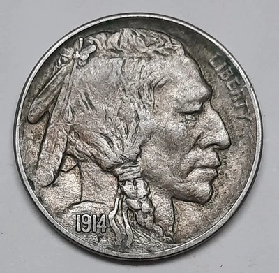 1914-D Buffalo Nickel--XF--BEAUTIFUL Coin! - Image 1 of 2